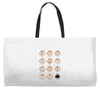 charlie moticons Weekender Totes