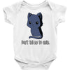 don't tell me to smile Baby Bodysuit