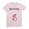 Pregosaurus Girl Ladies Fitted T-Shirt
