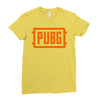 Pubg Logo Ladies Fitted T-Shirt