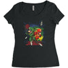 super suits Women's Triblend Scoop T-shirt
