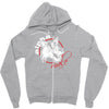 alpha male Zipper Hoodie
