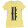 me we are one Ladies Fitted T-Shirt