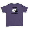 say no to doing things Youth Tee