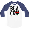 black love 3/4 Sleeve Shirt