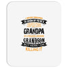 Super Cool Grandpa Of A Freaking Awesome Grandson Mousepad
