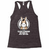 not stubborn Racerback Tank