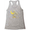 the moon Racerback Tank