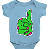 zombie okay Baby Onesie