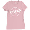 sniper fun Ladies Fitted T-Shirt