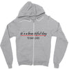 its a beautiful day Zipper Hoodie