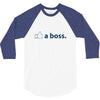 like a boss 3/4 Sleeve Shirt