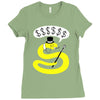 rich snake Ladies Fitted T-Shirt