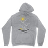 on the top (mountain) Unisex Hoodie