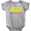 Jedi Master - Jedi in Training Family Matching Baby Bodysuit