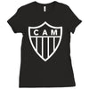 clube atl&eacute;tico mineiro brasil Ladies Fitted T-Shirt
