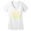 science rules! Women's V-Neck T-Shirt