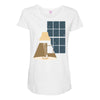 leg lamp Maternity Scoop Neck T-shirt