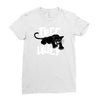 free huey Ladies Fitted T-Shirt