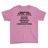 Smartass April Girl Youth Tee