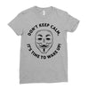 anonymous Ladies Fitted T-Shirt