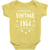 original parts vintage established 1954 perfectly aged Baby Bodysuit