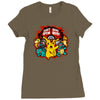 zombiemon Ladies Fitted T-Shirt