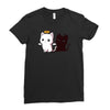 purr evil 2 Ladies Fitted T-Shirt