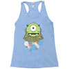 one eyes monster Racerback Tank