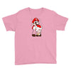 mario licking toad Youth Tee