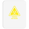biohazard symbol laboratory hazard warning sign Mousepad