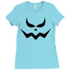 scary halloween Ladies Fitted T-Shirt