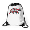 Mama Bear Drawstring Bags