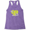 my heart is on that field Racerback Tank