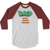dad the man the myth the legend 3/4 Sleeve Shirt