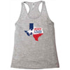 texan boxer lover Racerback Tank