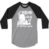 if zombies chase us im tripping you up 3/4 Sleeve Shirt