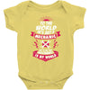 To The World He is Just a Mechanic But To Me That Mechanic Is My World Baby Onesie