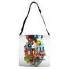 4738348 low poly wallpaper Adjustable Strap Totes