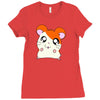 hamtaro Ladies Fitted T-Shirt