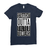 fortnite tilted towers Ladies Fitted T-Shirt