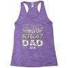 proud army dad 5 Racerback Tank