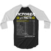 October Girl Facts Libra 3/4 Sleeve Shirt