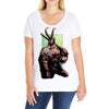 hellboy 4 Ladies Curvy T-Shirt