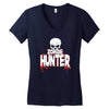 zombie hunter Women's V-Neck T-Shirt