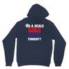 on a scale of one to america how free are you tonight Unisex Hoodie