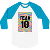 Holographic Team 10 3/4 Sleeve Shirt