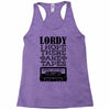 Lordy, I Hope There Are Tapes. Racerback Tank