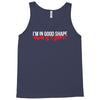 i'm in good shape round is a shape! funny Tank Top