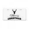 buck merry christmas License Plate